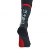 Dainese THERMO MID kompresní ponožky černé/červené vel.42-44